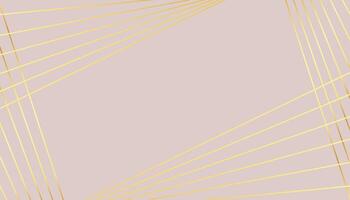 pastel color background with golden lines design vector