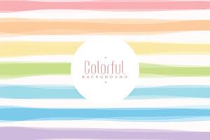 arco iris pastel colores raya antecedentes vector