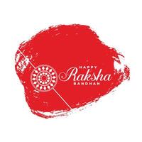 contento raksha Bandhan resumen rojo antecedentes diseño vector