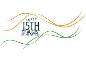 india independence day background in line style vector