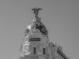 MAdrid in spain photo