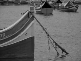 marsaxlokk on malta photo