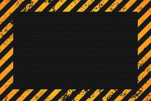 yellow and black stripes empty background design vector