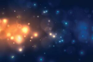 beautiful sparkling bokeh light effect background design vector