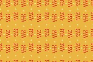 Oriental Botanic Background vector