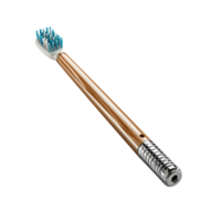ai generado moderno y futurista cepillo de dientes aislado en transparente antecedentes. generativo ai png