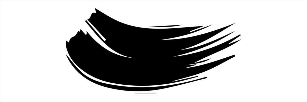 brushstroke swoosh