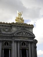 paris and the seine river photo