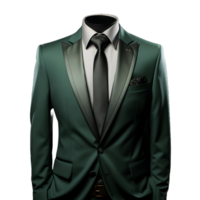 ai generado elegante tosca de los hombres formal traje aislado en transparente antecedentes. generativo ai png