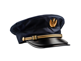 AI generated Navy Captain Hat. Navy Cap. Generative Ai png