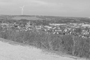 primavera hora en el alemán ruhr aerea foto