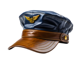 AI generated Air Force Military Cap Isolated on Transparent Background. Generative Ai png