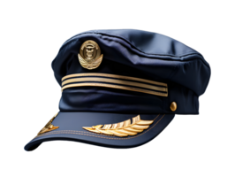 ai generado aire fuerza militar gorra aislado en transparente antecedentes. generativo ai png