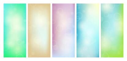 Abstract background with blur bokeh light effect vector