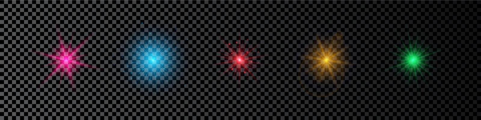 Light effect of lens flare