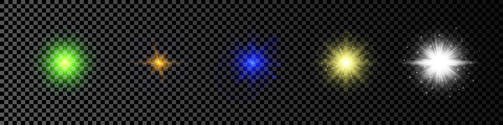 Light effect of lens flare