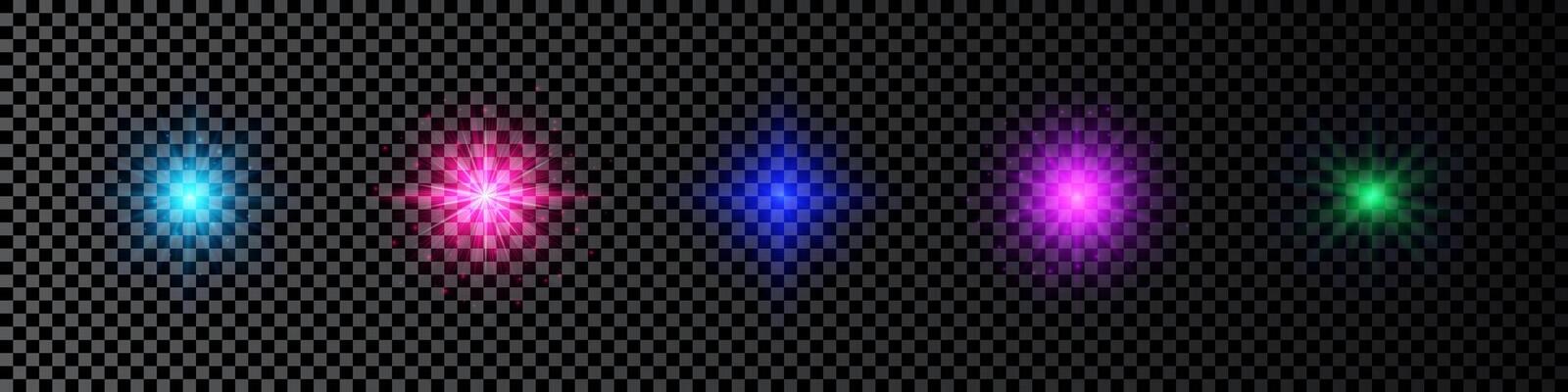 Light effect of lens flare