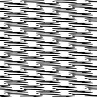 Seamless pattern with black pencil brushstrokes vector