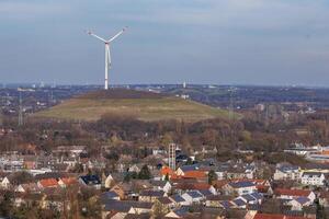 primavera hora en el alemán ruhr aerea foto