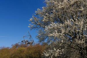 primavera hora en el alemán ruhr aerea foto