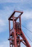 primavera hora en el alemán ruhr aerea foto