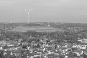 primavera hora en el alemán ruhr aerea foto