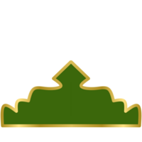 d'oro linea islamico confine png