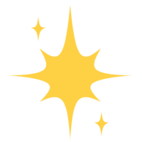 Gelb Star funkelt png