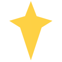 Gelb Star funkelt png