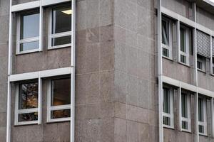 facade of an office building from the 60s photo