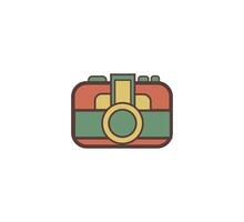 Camera Retro Icon vector Design