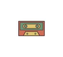 Cassette Retro Icon Vector Design