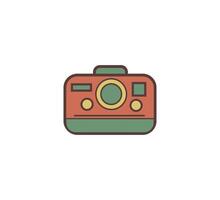 Camera Retro Icon vector Design