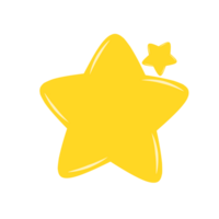 Yellow Star For Decorations png