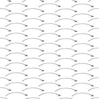 Seamless pattern with doodle arrows vector