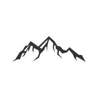 montaña logo vector diseño plantillas sencillo y moderno