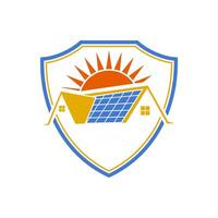 Solar Panel vector design templates simple and modern
