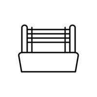 Boxing ring icon vector design templates simple and modern