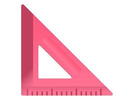3d stationery items for back to school and office elementary work equipment part of desk vector