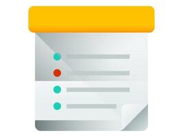 3d usuario interfaz aplicaciones elemento concepto para móvil y web usuario ilustrativo icono menú vector