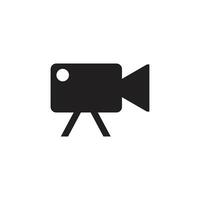 icono de grabadora de video vector