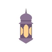 islamic lantern icon vector