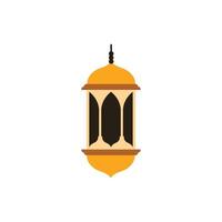 islamic lantern icon vector