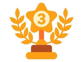 reward and badges design, achievement series victory emblem combination vector