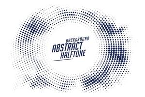 circular halftone background with text space vector