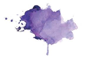 hand painted watercolor stain texture background design vector