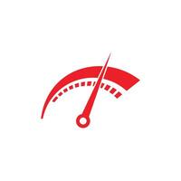 speedometer icon vector