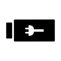 Battery icon vector. Charging illustration sign. Bolt symbol. Power logo. vector