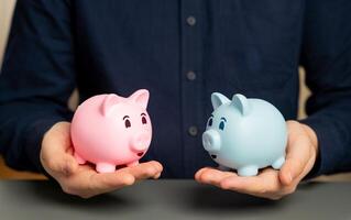 Banking for married couples. Joint accounts for shared expenses to individual accounts for personal savings. Managing joint finances effectively. Financial goals, trust levels. Deposits to choose f photo