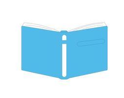 Book. Knowledge, education, learning symbol. Study, research. vector